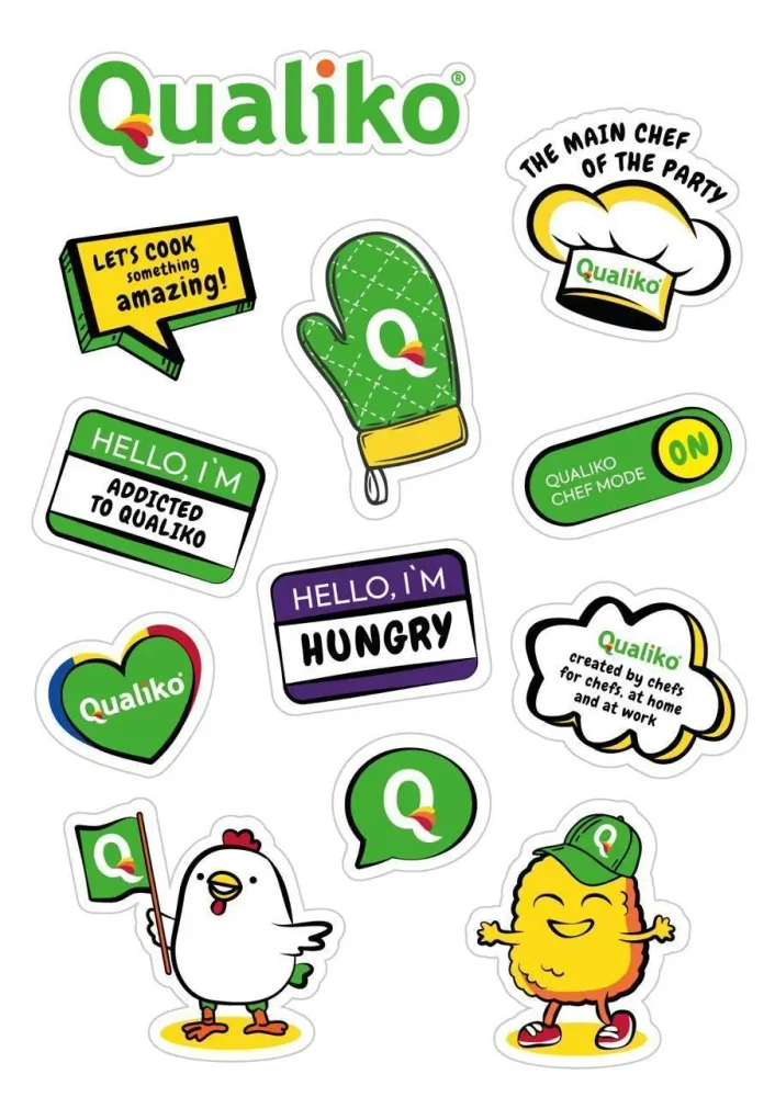 Sticker pack volumetric (foto: ArtPoligraf)