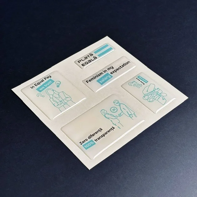 Sticker pack volumetric (foto: ArtPoligraf)