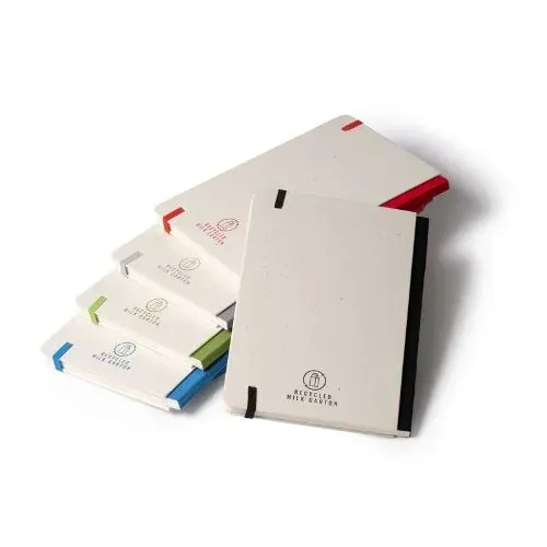 Blocnotes A5 din cutii de lapte reciclate YORIS