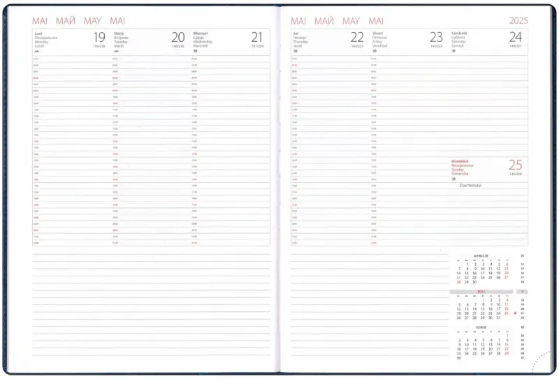 Agenda saptamanala A4 Classic - 2026