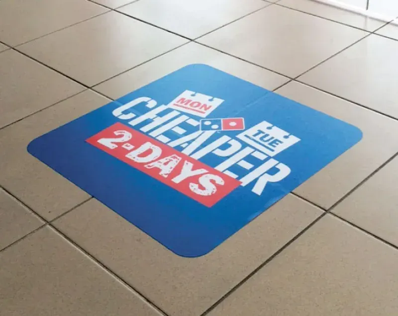 Print Autocolant Floor Graphics