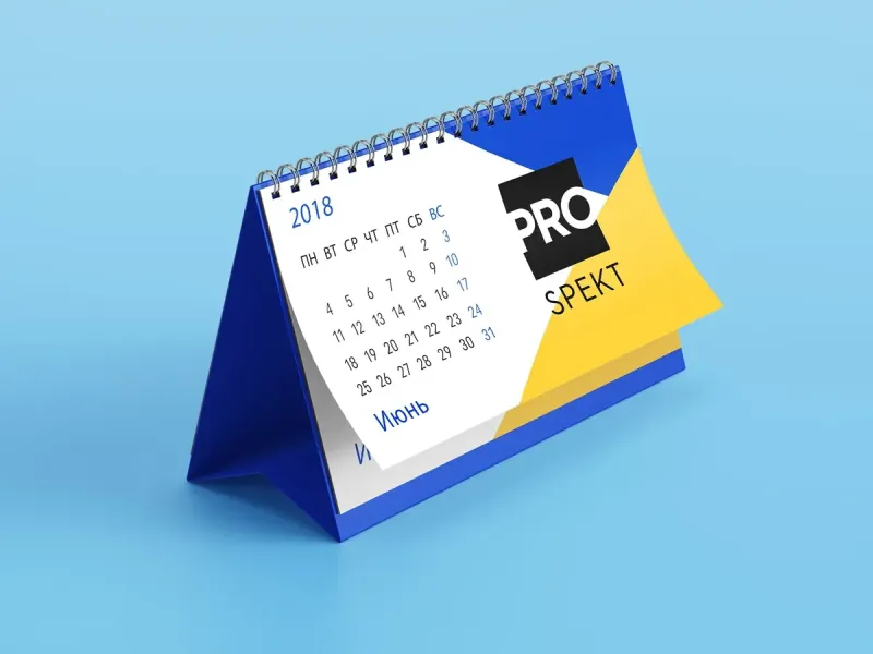 Calendare de birou cu 13 foi