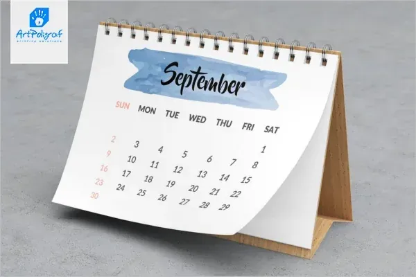 Calendare de birou cu 7 foi