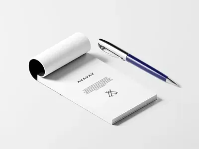 Carnete simple prinse cu clei