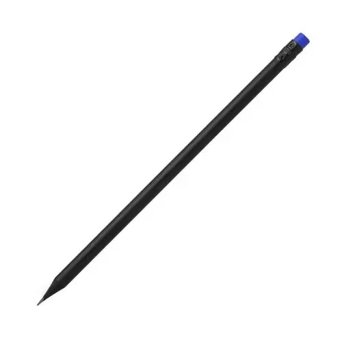 Creion simplu cu radieră multicoloră BLACKY