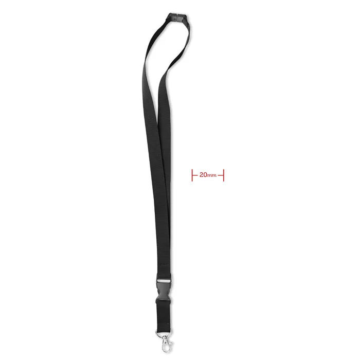Lanyard STEP-UP 35.024 cu carabină și cataramă detașabile