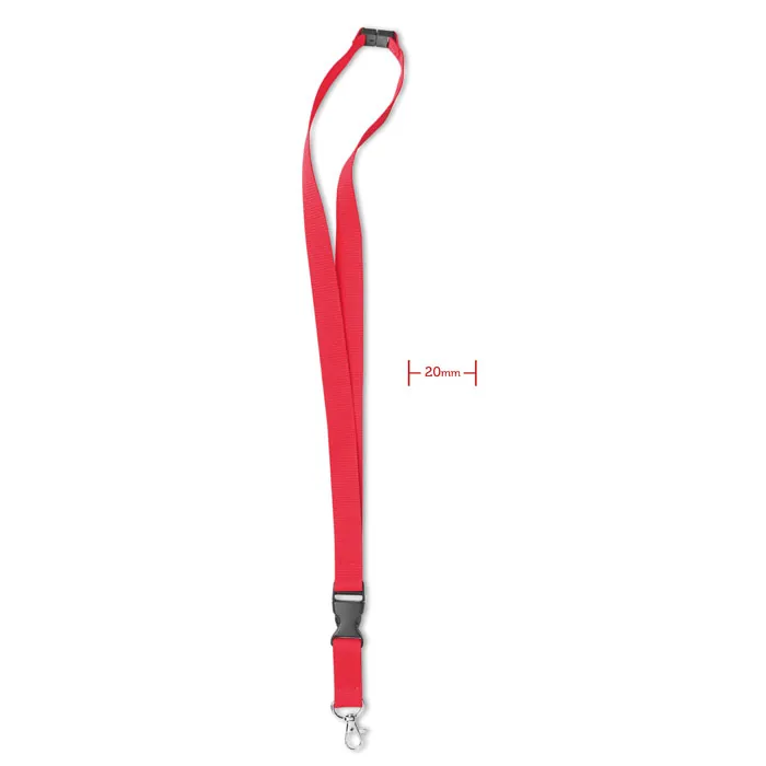 Lanyard STEP-UP 35.024 cu carabină și cataramă detașabile