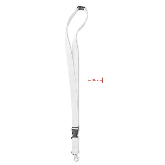 Lanyard STEP-UP 35.024 cu carabină și cataramă detașabile
