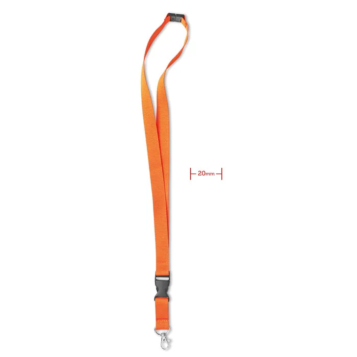 Lanyard STEP-UP 35.024 cu carabină și cataramă detașabile