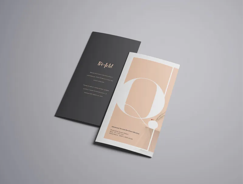 Leaflet A4 pliat in C