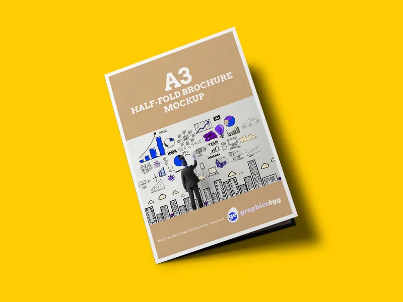 Pliant A3 pliat in 2