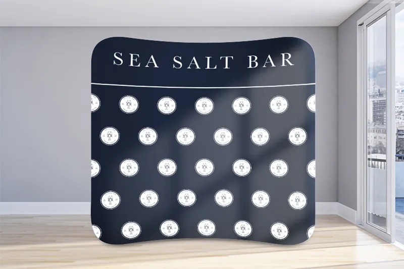 Atlantis – Banner textil curbat