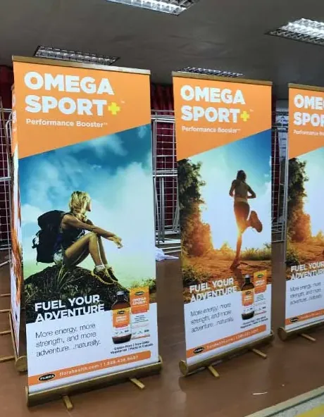 Roll-up Banner Bamboo Tube